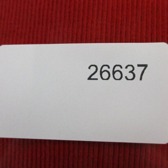 SKIMS Cotton Rib Tank Top Womens Small Cranberry Red Ribbed Strappy Sleeve NWT - Picture 7 of 7